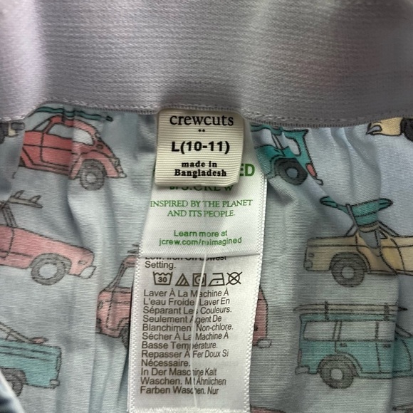 J. Crew Crewcuts • NWT Boys Boxers Blue Kids Car with Surfboard - Picture 4 of 5